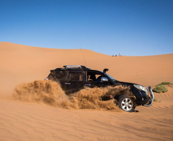 4x4 noir Grain de Sable du Maroc