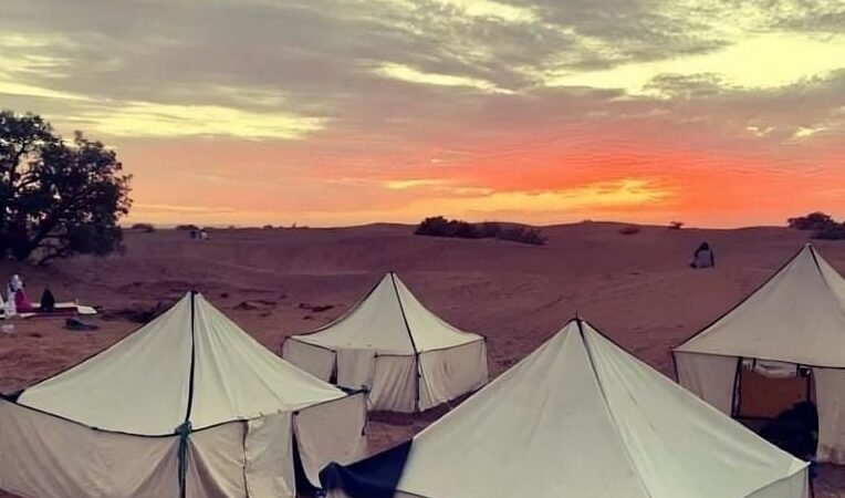 Grain de Sable du Maroc - bivouac nomade