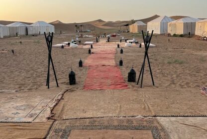 Bivouac fixe luxueux à Chegaga - Grain de Sable du Maroc
