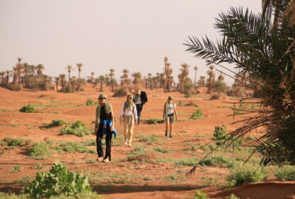 marche consciente dans le désert