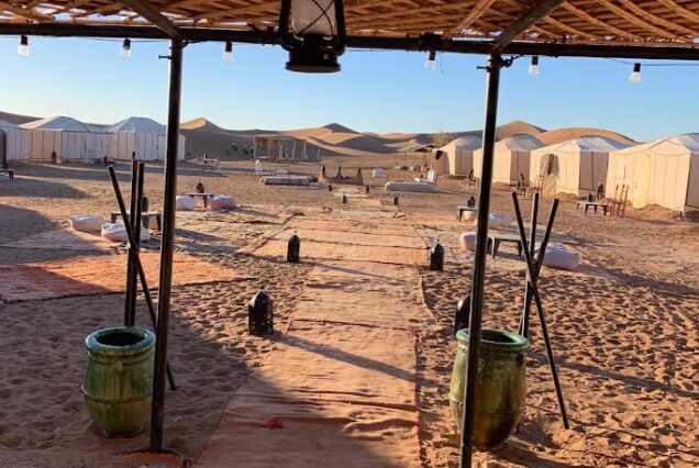 Grain de Sable du Maroc - bivouac chegaga