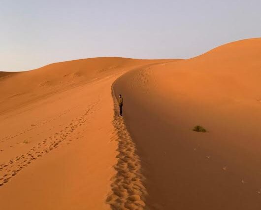 Grain de Sable du Maroc - chegaga dune seul