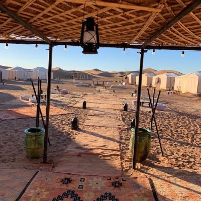 Bivouac fixe luxueux à Chegaga - Grain de Sable du Maroc